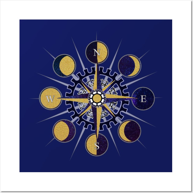 Solar Compass Wall Art by Astrablink7